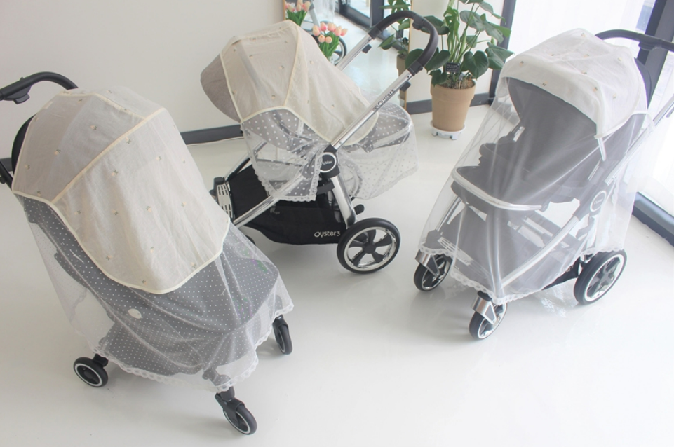 Premium Mesh Stroller Cover with Sun Shade – COCONANA